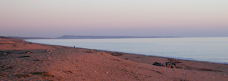 The view east to Portland