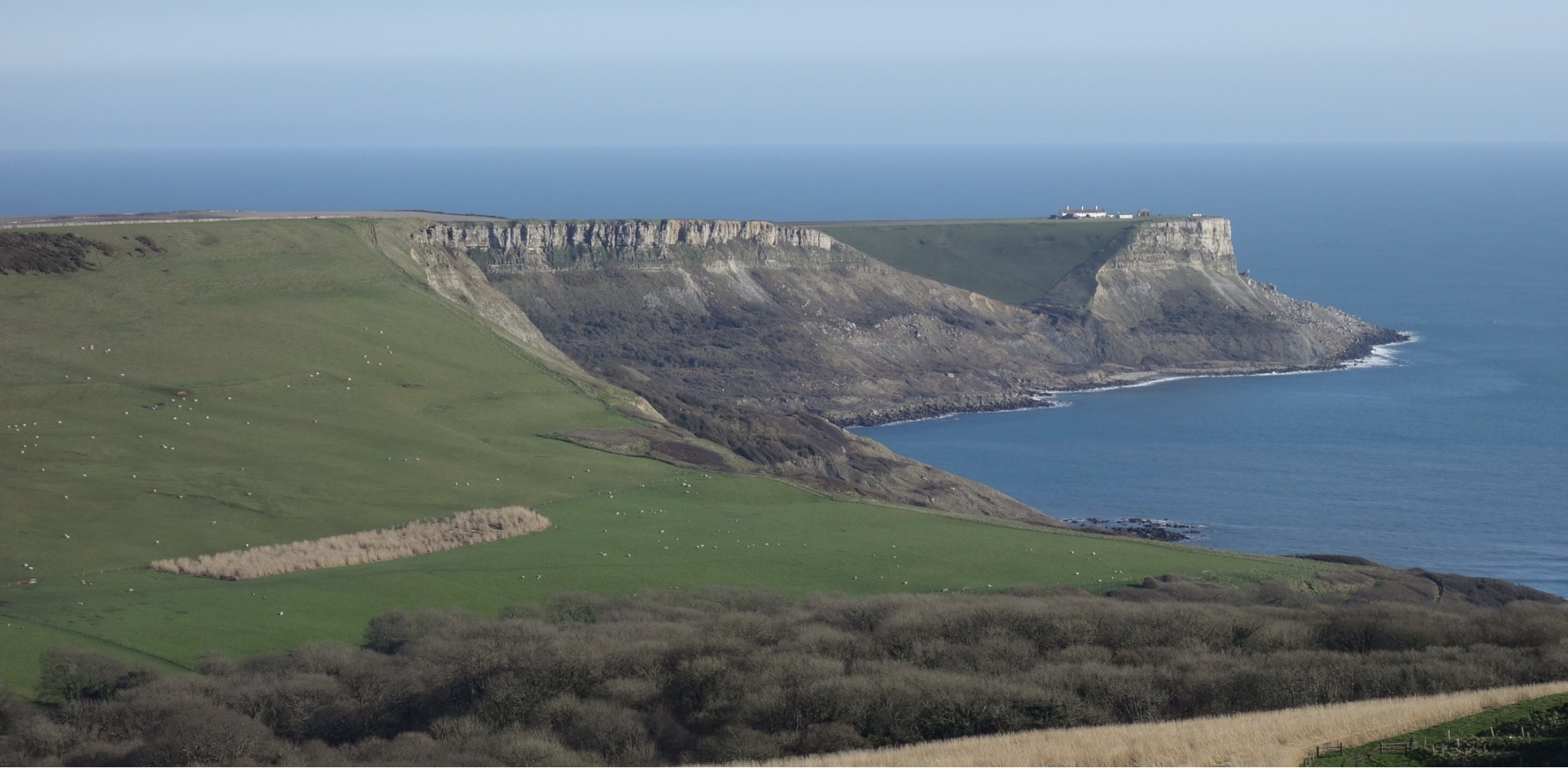 View east from Swyre Head