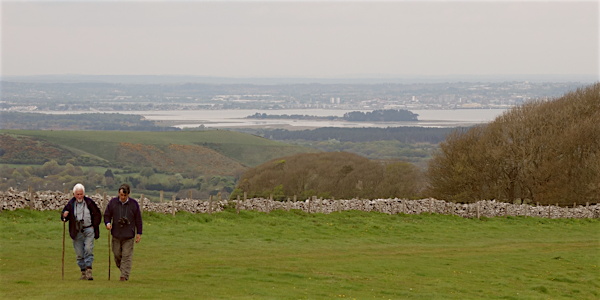 View east from Swyre Head